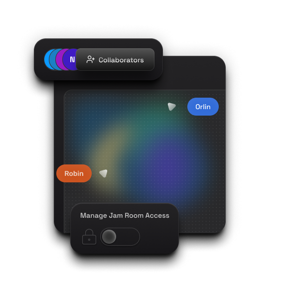 Co-build while keeping control visualization
