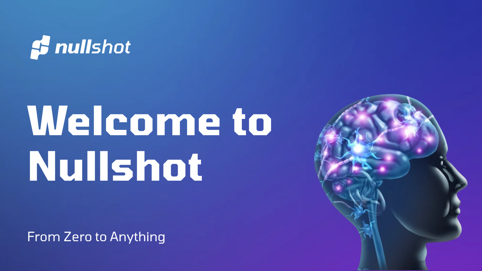 Welcome to Nullshot: From Zero to Anything